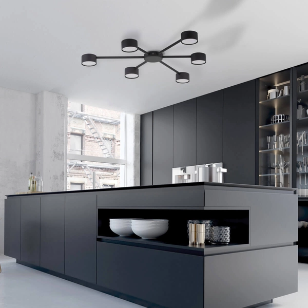 Lampa sufitowa Avia 4692 TK Lighting punktowa metalowa czarna