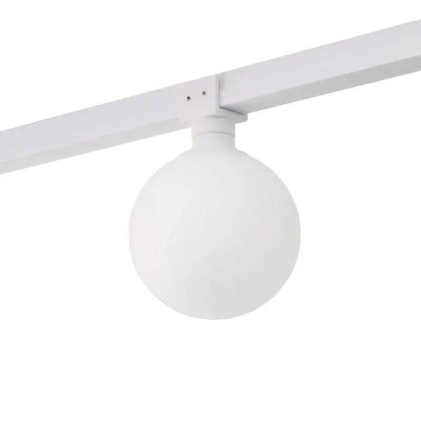 Biała lampa sufitowa 2-faz SAMI AZ7222 LED 7W 4000K IP65 kula do szyn
