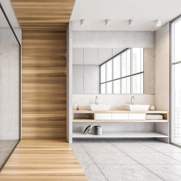 Lampa sufitowa Rondip ACGU10-158-N metalowy downlight do łazienki biały