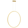 Lampa wisząca Saturno ML8857 Milagro LED 46W 4000K pierścień IP44 złoty