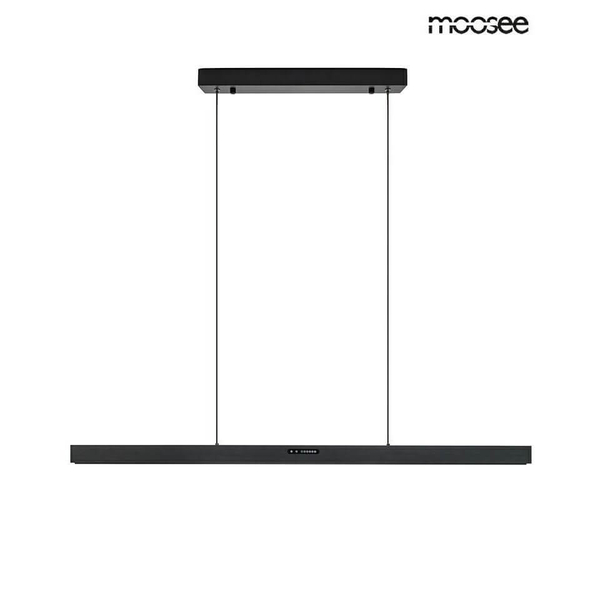 Wisząca lampa liniowa Liner MSE1501100312 Moosee LED 32W regulacja barwy czarna
