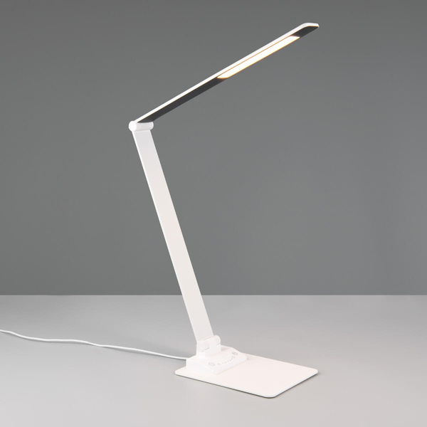 Dotykowa lampka na biurko Travis 545310131 LED 6W 3000-6500K biała czarna