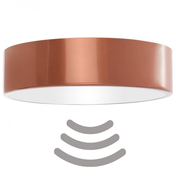 Natynkowa lampa salonowa 137623620927 czujnik ruchu miedź