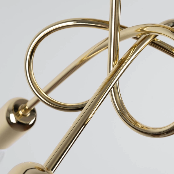 Sypialniana lampa sufitowa Supeł SL.1437 Sollux metalowy złoty