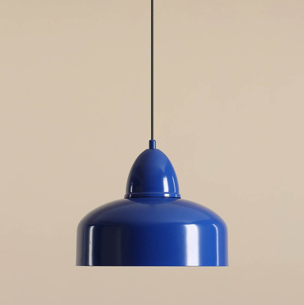Jadalniana lampa wisząca nad stół COMO 946G25 Aldex kobaltowy