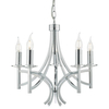 Świecznikowy żyrandol Lyon LYO0550 Dar Lighting na łańcuchu chrom