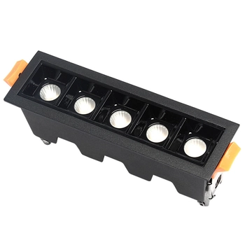 Sufitowa lampa liniowa 581 Domeno LED 10W 4000K metalowa czarna