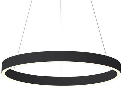 Ledowa pierścieniowa lampa Andrea AZ5102 90W czarna 