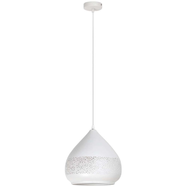 LAMPA wisząca KAIA 2279 Rabalux ażurowa OPRWA zwis vintage biały