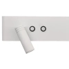 Minimalistyczny kinkiet Resort ML1569 LED 10W+3W 4000K biały