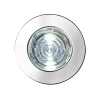 Wpustowe oczka 10 szt. IKON 76616 LED 0,75W 6500K z wtyczką IP67 srebrne