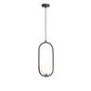 Lampa wisząca RIVA 1086G1 Aldex metalowy zwis do salonu biała kula