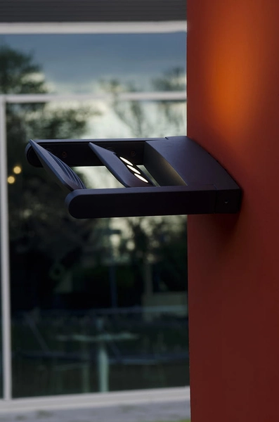 Kinkiet zewnętrzny SIGMUND-6W Elstead LED 18W do ogrodu grafit