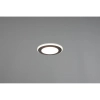 Wpustowa lampa sufitowa AURA 652310132 LED 5W 3000K okrągły czarny