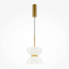 Zawieszana lampa Kyoto MOD178PL-L11G3K Maytoni LED 11W 3000K złota biała