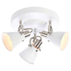 Industrialna LAMPA sufitowa ALTON 107855 Markslojd regulowana OPRAWA metalowy kinkiet reflektorki białe
