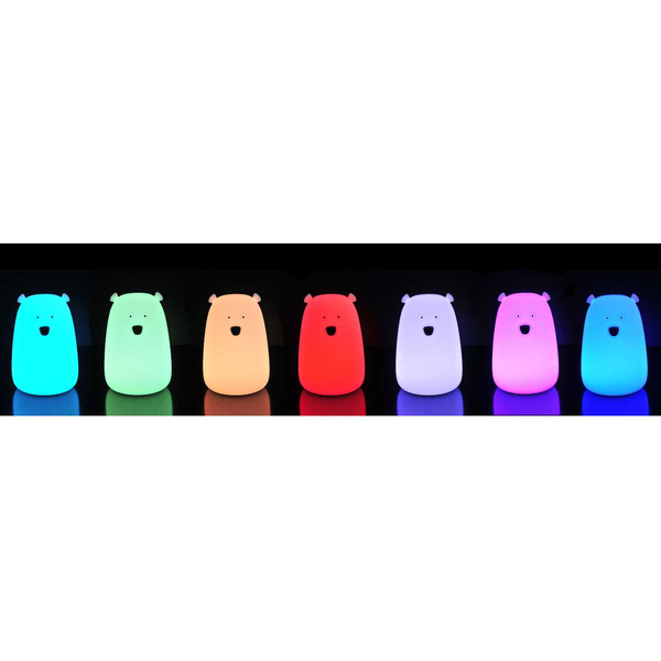 Dziecięca lampka biurkowa MIŚ TAP TAP 312969 0,4W 3000K animals niebieska