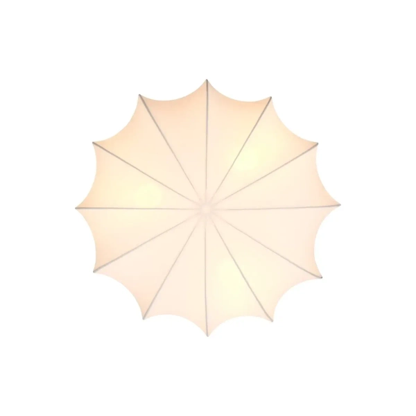 Sypialniana lampa sufitowa Aeron 2512696001 materiałowa biały