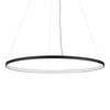 Lampa zwisająca Agari 5342 LED 66W 4000K pierścienie do jadalni czarna
