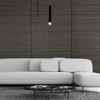 LAMPA wisząca CARBON ML182 Milagro metalowa OPRAWA zwis LED 5W 4000K sopel tuba czarna