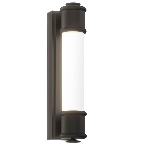 Ścienna lampa nad lustro Omi Parette tuba LED 6W 3000K biała czarna