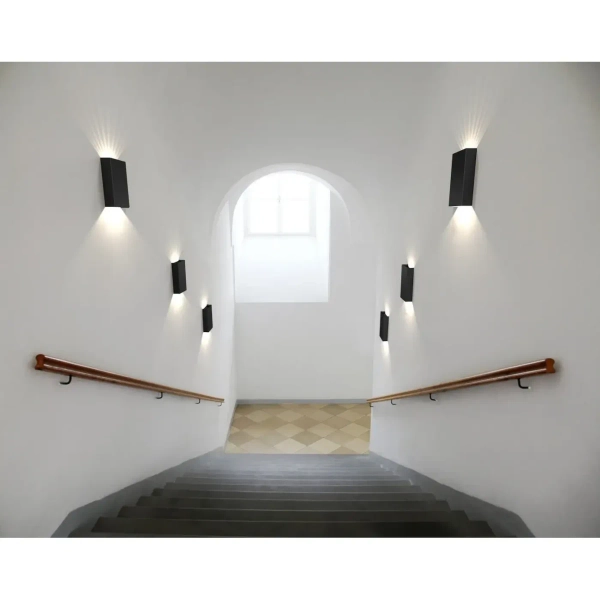 Elewacyjna lampa ścienna Fold 2019051003 LED 6,4W 3000K IP54 czarny