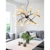 Loftowa lampa wisząca Heroes 4200460-4002 do salonu czarna
