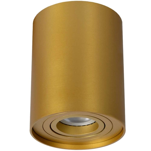 Downlight LAMPA sufitowa TUBE 22952/01/02 Lucide metalowa OPRAWA regulowana tuba mosiądz