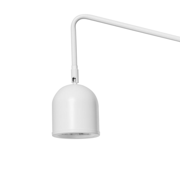 Kinkiet biały GASPAR 21056101 ruchoma lampa przyścienna gabinetowa