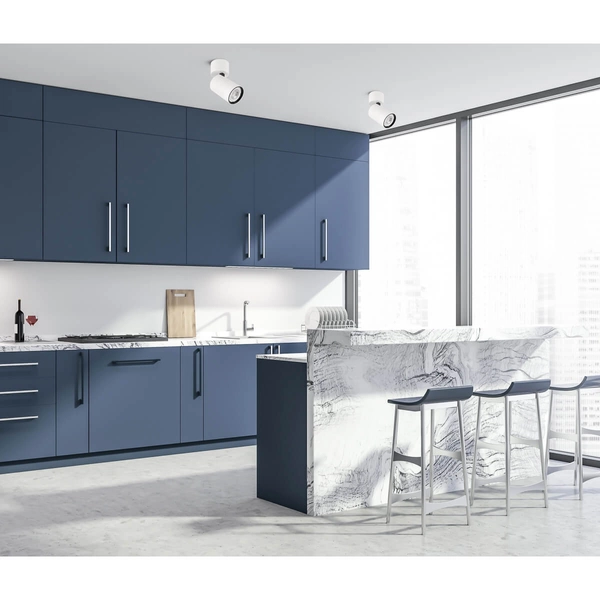 Plafon LAMPA sufitowa LACONI SPL-2846-1SC-WH Italux reflektorowa OPRAWA kinkiet metalowa tuba biała