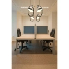 Ledowa lampa frame Elipse S-60217A-L Step 40W 3000K koło czarna