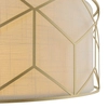 Lampa wisząca Messina H223PL-03G dekoracyjna druciana złota