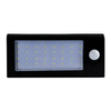 Solarna lampa zewnętrzna BOX 307637 Polux elewacyjna LED 5,5W 6400K z czujnikiem IP44 czarna
