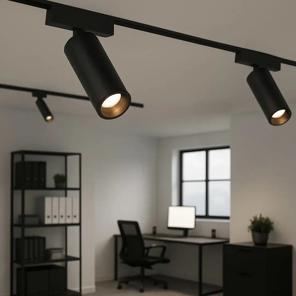 Szynoprzewodowa lampa magnetyczna Tuya CCT ML2203 LED 9W CCT tubka czarny