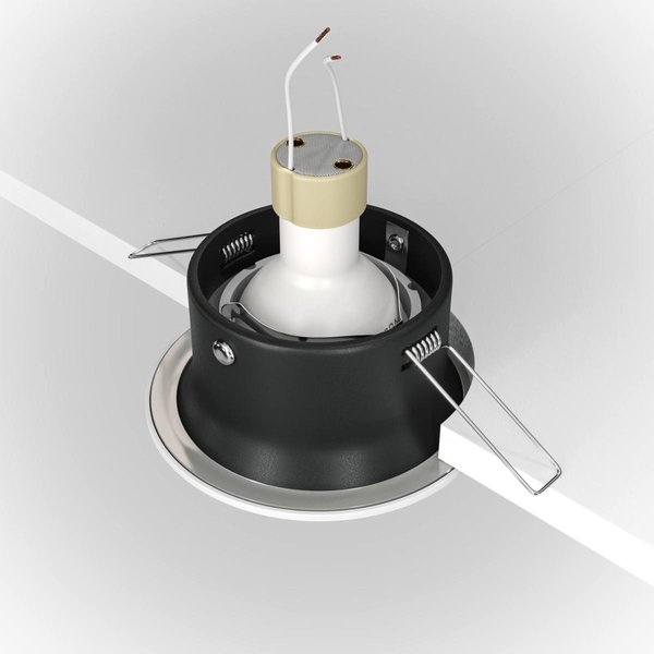 Lampa spot podstropowa Yin DL030-2-01W okrągła biała