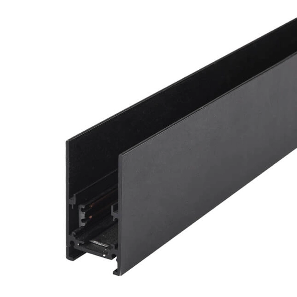 Natynkowa szyna do systemu z zaślepkami Track Magnetic AZ4638 1m czarna