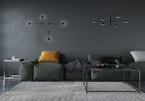 Sufitowa LAMPA nowoczesna ORBIT 7804 Nowodvorski ścienne sticks czarne