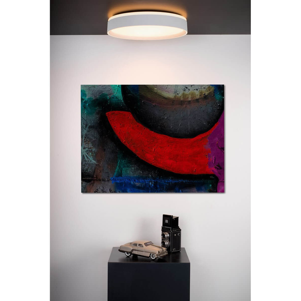 Sufitowa LAMPA plafoniera NURIA 79182/18/31 Lucide natynkowa OPRAWA plafon LED 18W 2700K okrągły biały