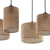 Zwisowa lampa ekologiczna Juta 6585 TK Lighting jutowa brązowa