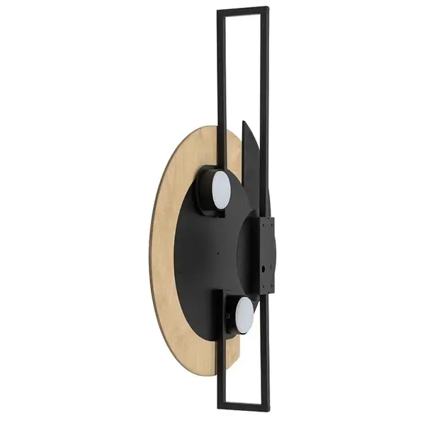 Naścienna lampa Sunset Natural C 10578 Nowodvorski sun drewniana