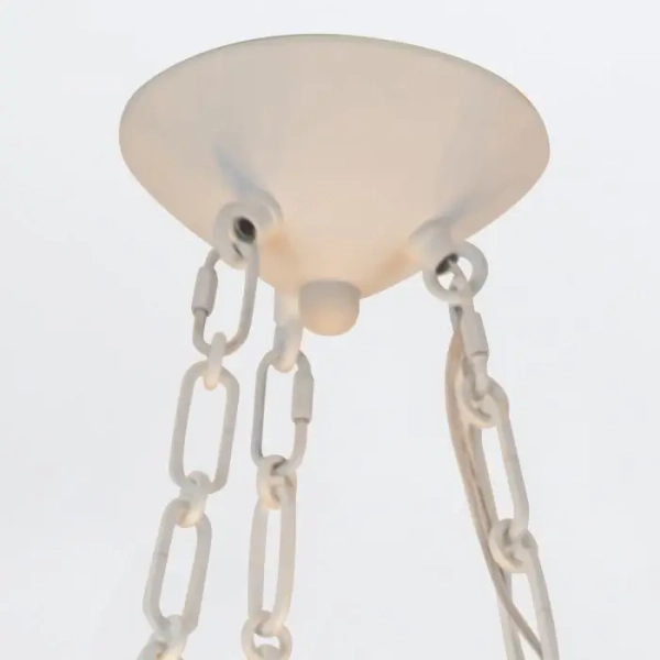 Wisząca lampa nad wyspę Martine QN-MARTINE-P-WHT na łańcuchu biały