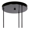 Zwieszana lampa tuba ORLANDO 74404/13/65 Lucide przydymiony czarny