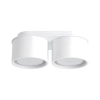 Podwójna lampa sufitowa MODO biała SL.2435 2xGx53 tuba downlight