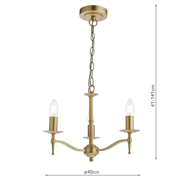 Świecznikowa lampa wisząca Marble MAR5345-EH Dar Lighting regulowana do jadalni złota