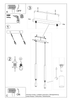 2-płomienna lampa wisząca SL.0958 minimalistyczna biała