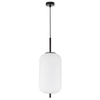 Wisząca lampa nowoczesna Marc LE42719 nad stół do jadalni szklana czarna