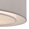 Sufitowa lampa Bergamo MOD617CL-04GR Maytoni z abażurem biała szara