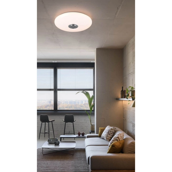 Plafon nasufitowy do sypialni Musica R69031101 LED 15W 3000-6000K biały