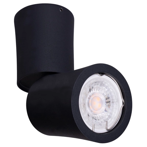 Sufitowa lampa jadalniana DOT C0157 Maxlight spot regulowana czarna