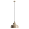 Beżowa lampa wisząca Como 946G17 Aldex kuchenna kopuła nad wyspę